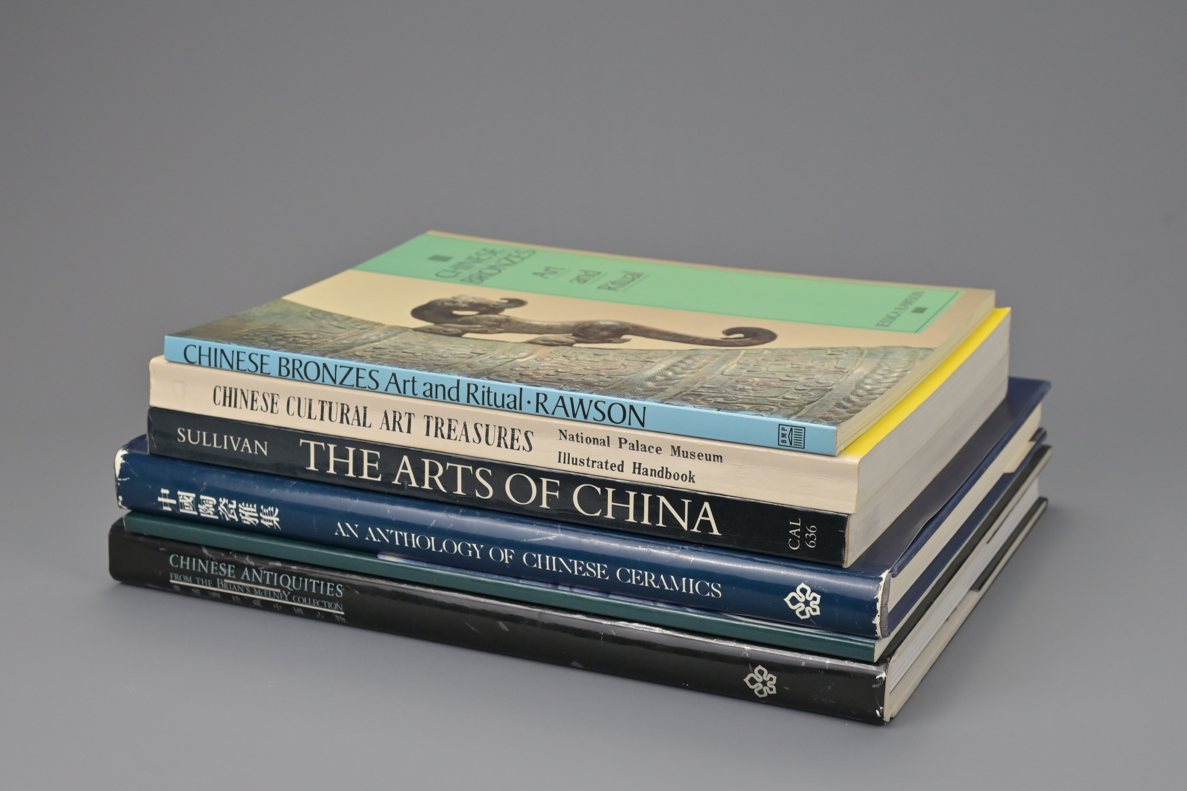 REFERENCE BOOKS AND CATALOGUE ON CHINESE WORKS OF ART