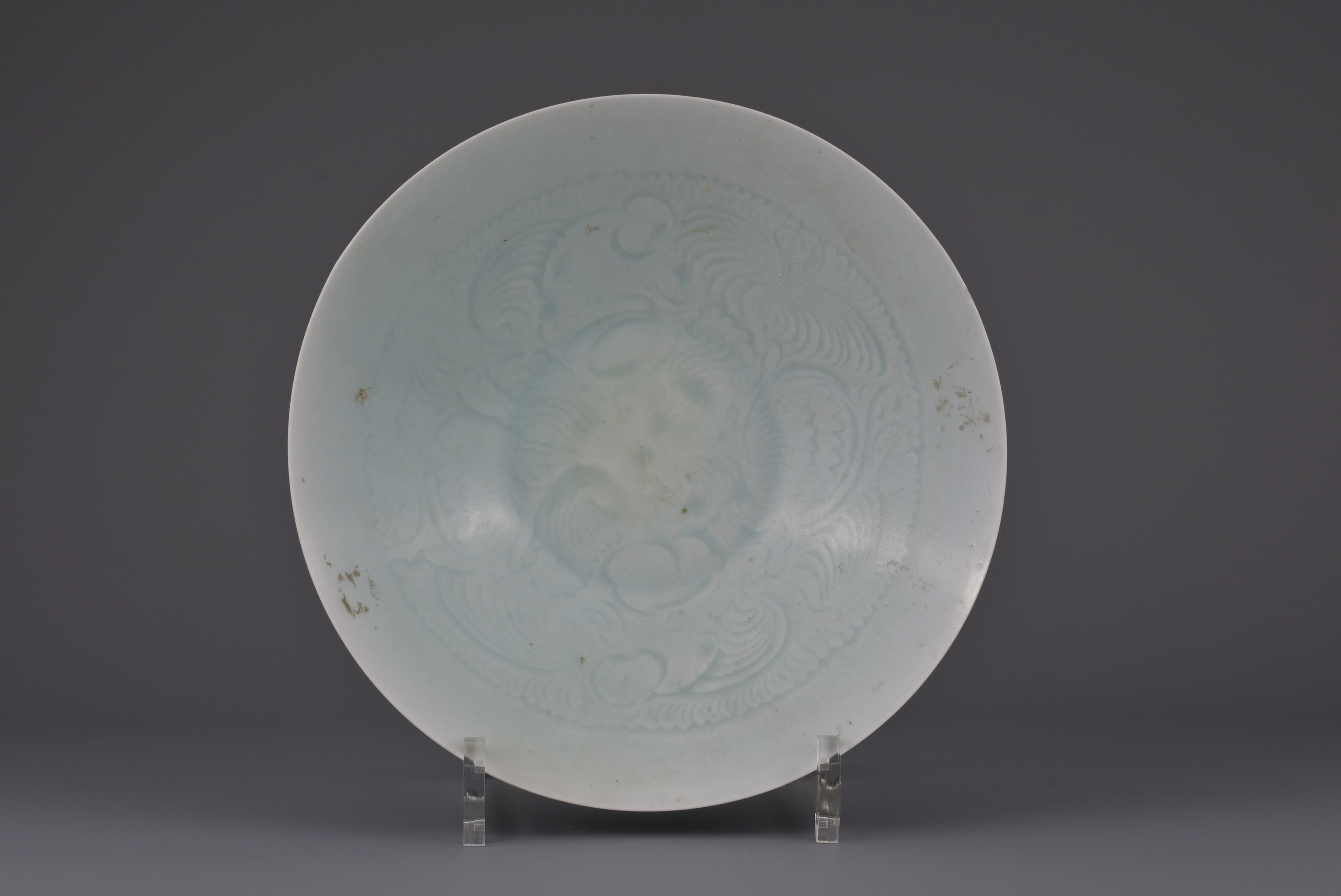 CHINESE QINGBAI PORCELAIN DISH, SONG DYNASTY - Image 2 of 5