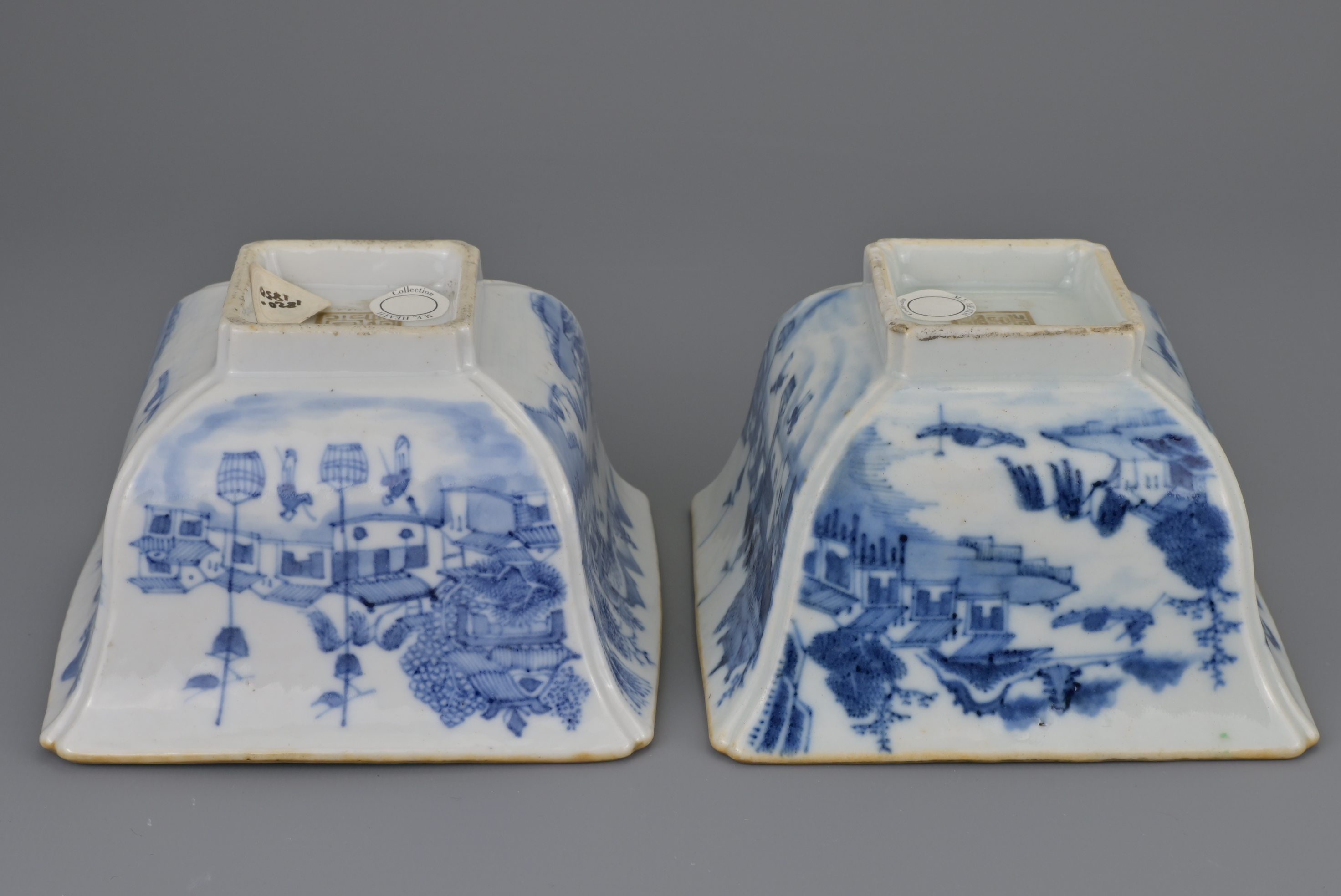 PAIR OF CHINESE BLUE AND WHITE PORCELAIN BOWLS, DAOGUANG MARK AND PERIOD, 19th CENTURY - Image 7 of 9
