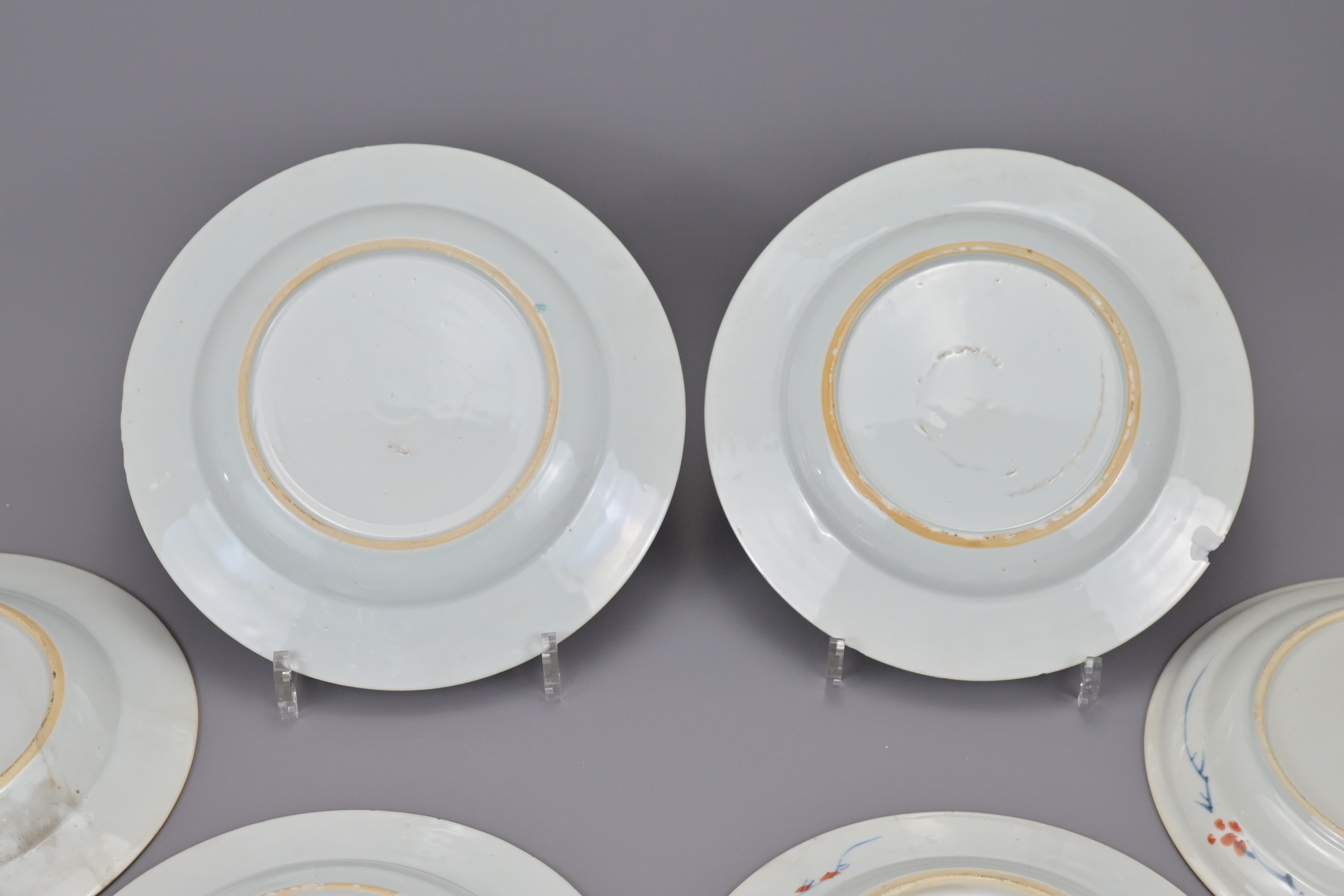 SIX CHINESE FAMILLE ROSE EXPORT PORCELAIN PLATES - Image 5 of 7