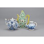 Two Vintage Chinese Porcelain Teapots