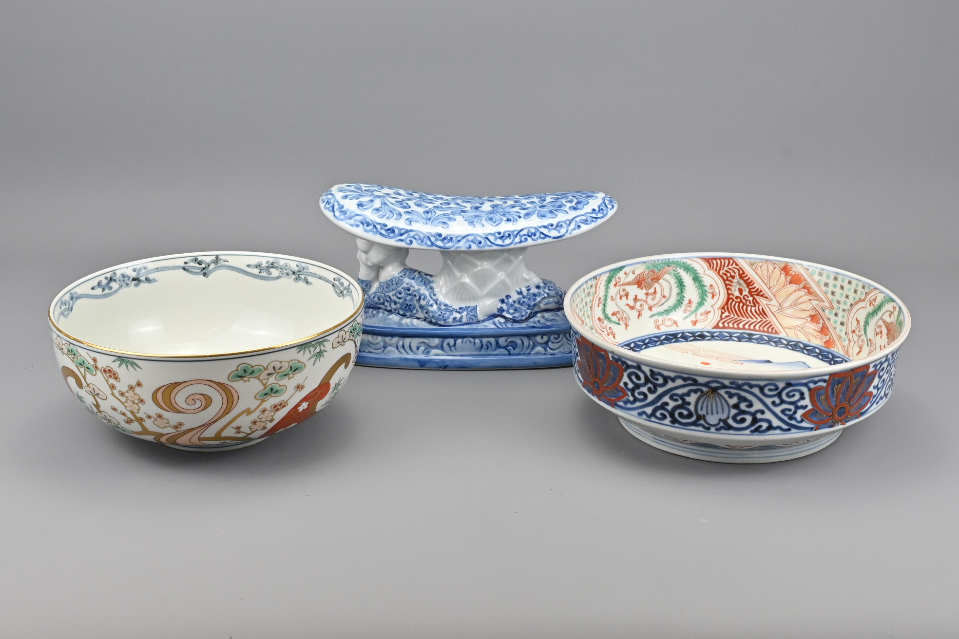 Three Vintage Chinese Porcelain Items - Image 2 of 3
