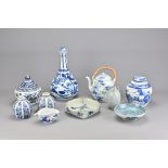 Ten Various Vintage Chinese Porcelain Items