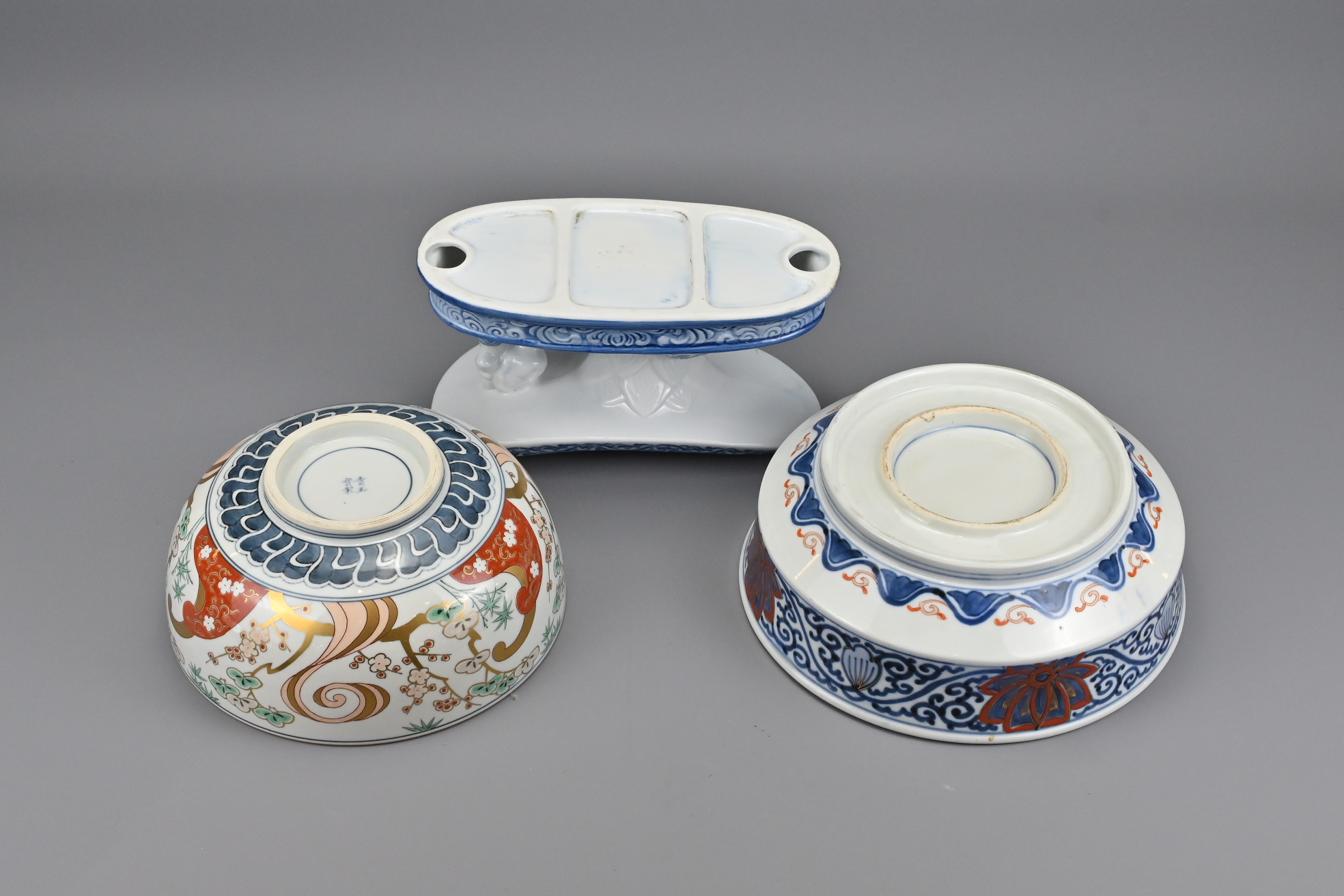 Three Vintage Chinese Porcelain Items - Image 3 of 3