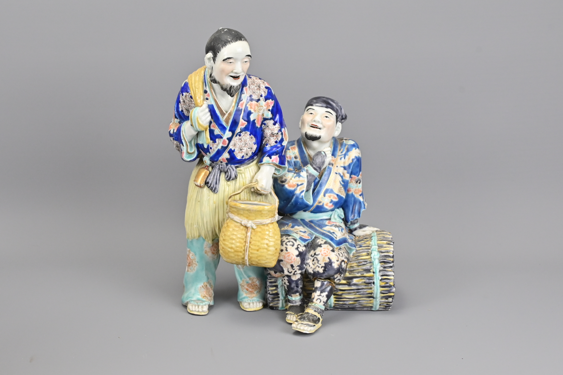 Four Various Vintage Japanese Porcelain Figures - Image 2 of 9