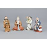 Four Vintage Chinese Porcelain Figures