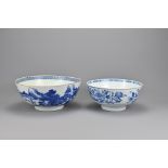 Two 18th Century Chinese Blue and White Porcelain