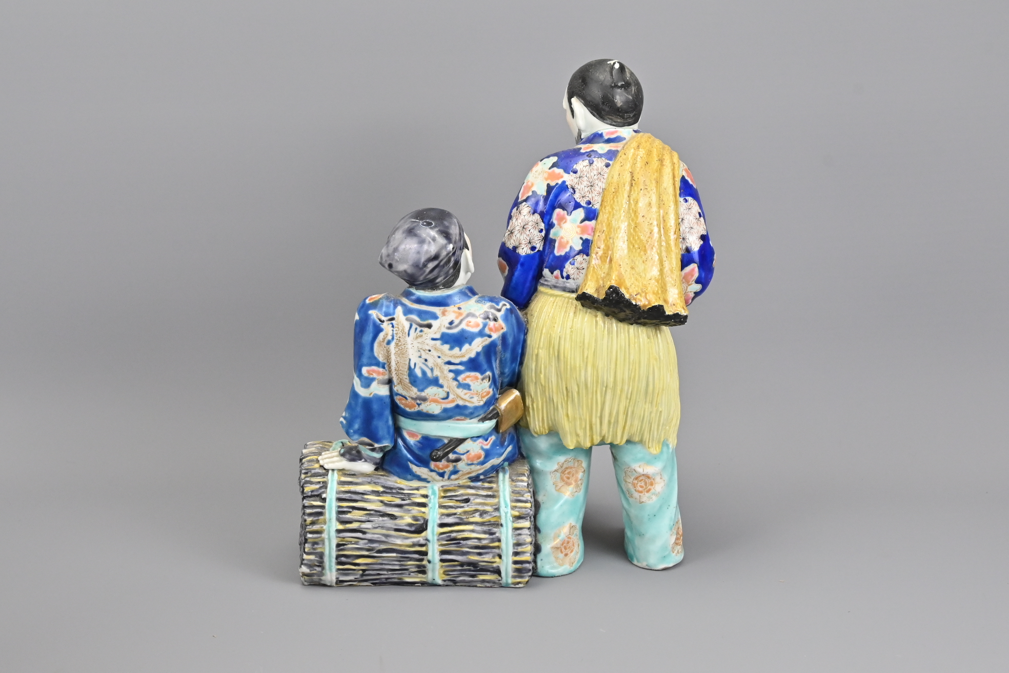 Four Various Vintage Japanese Porcelain Figures - Image 3 of 9