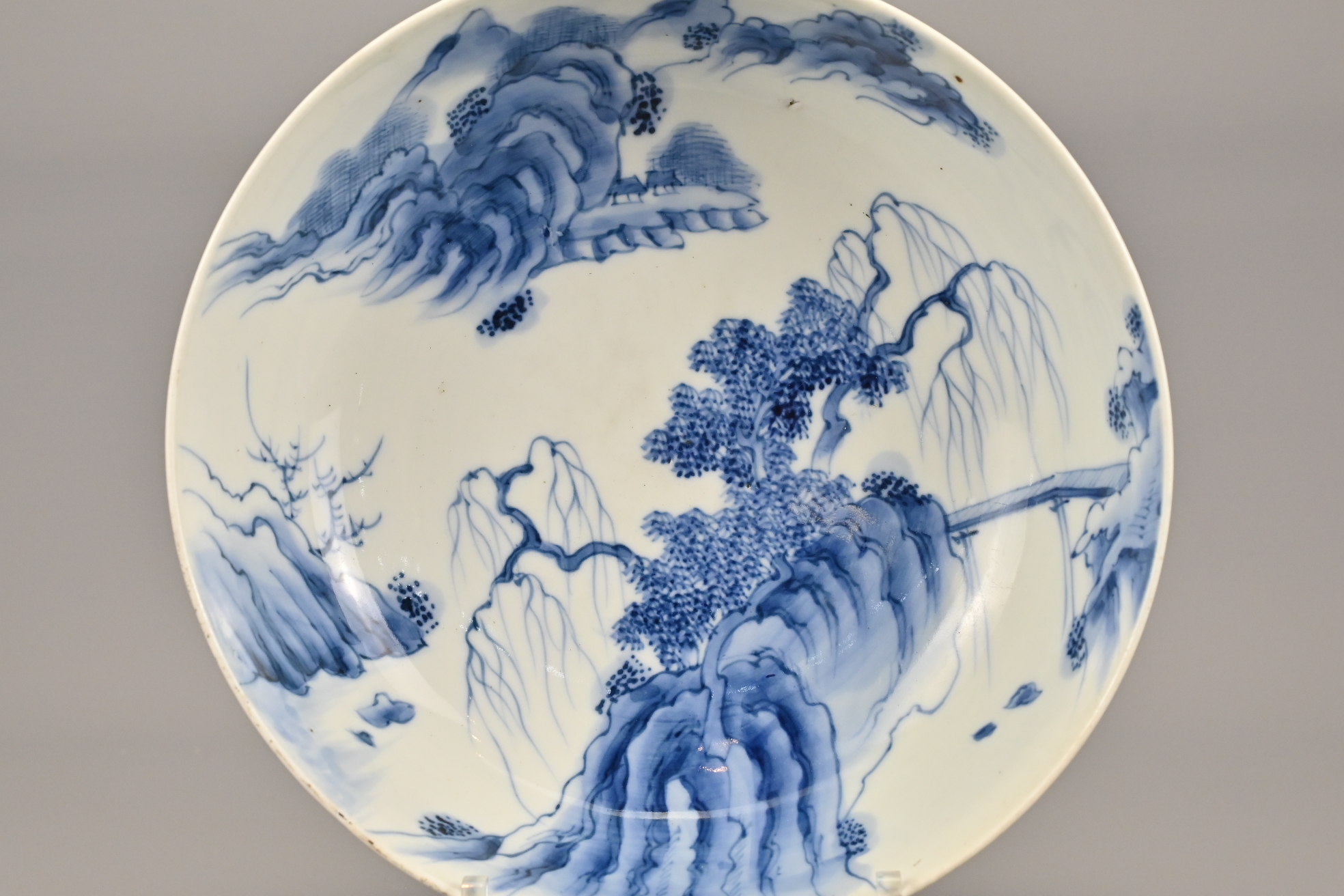 A Japanese Blue and White Porcelain Bowl - Image 3 of 3