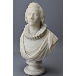 A 19th Century Marble Sculpture In The Style of A