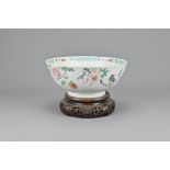 18th Century Chinese Porcelain Famille Rose Bowl