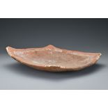 A Chambri / Aibom Large Pottery Dish - Papua New Guinea. This pottery dish was part of a large