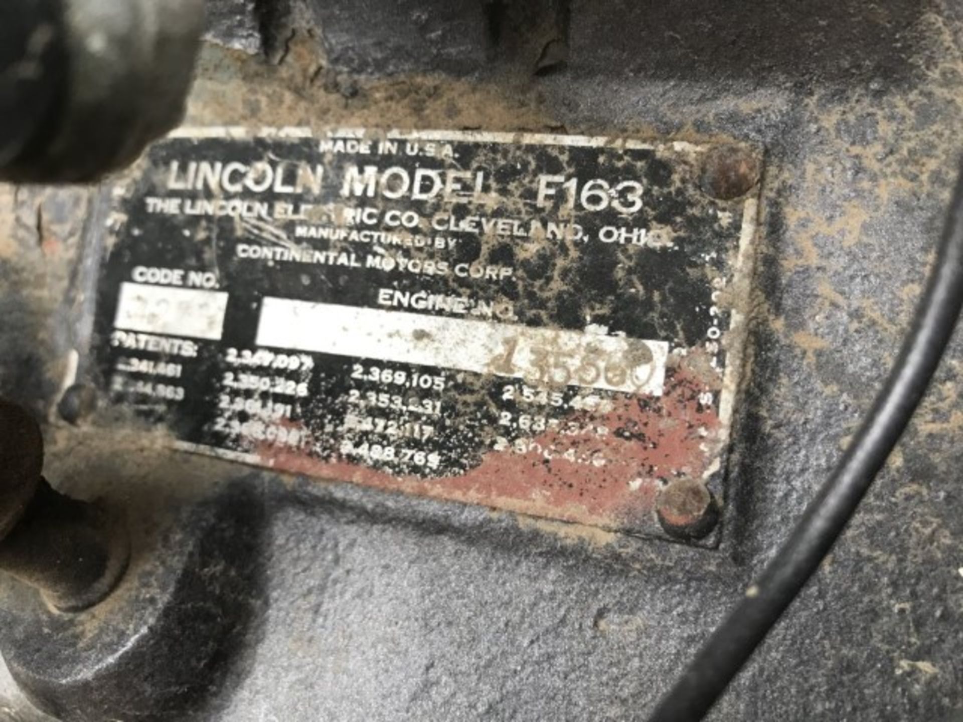 Lincoln Arc Welder Lincoln SA 200 F162 A/671342 Lincoln Arc Welder Four-cyl - Image 4 of 6