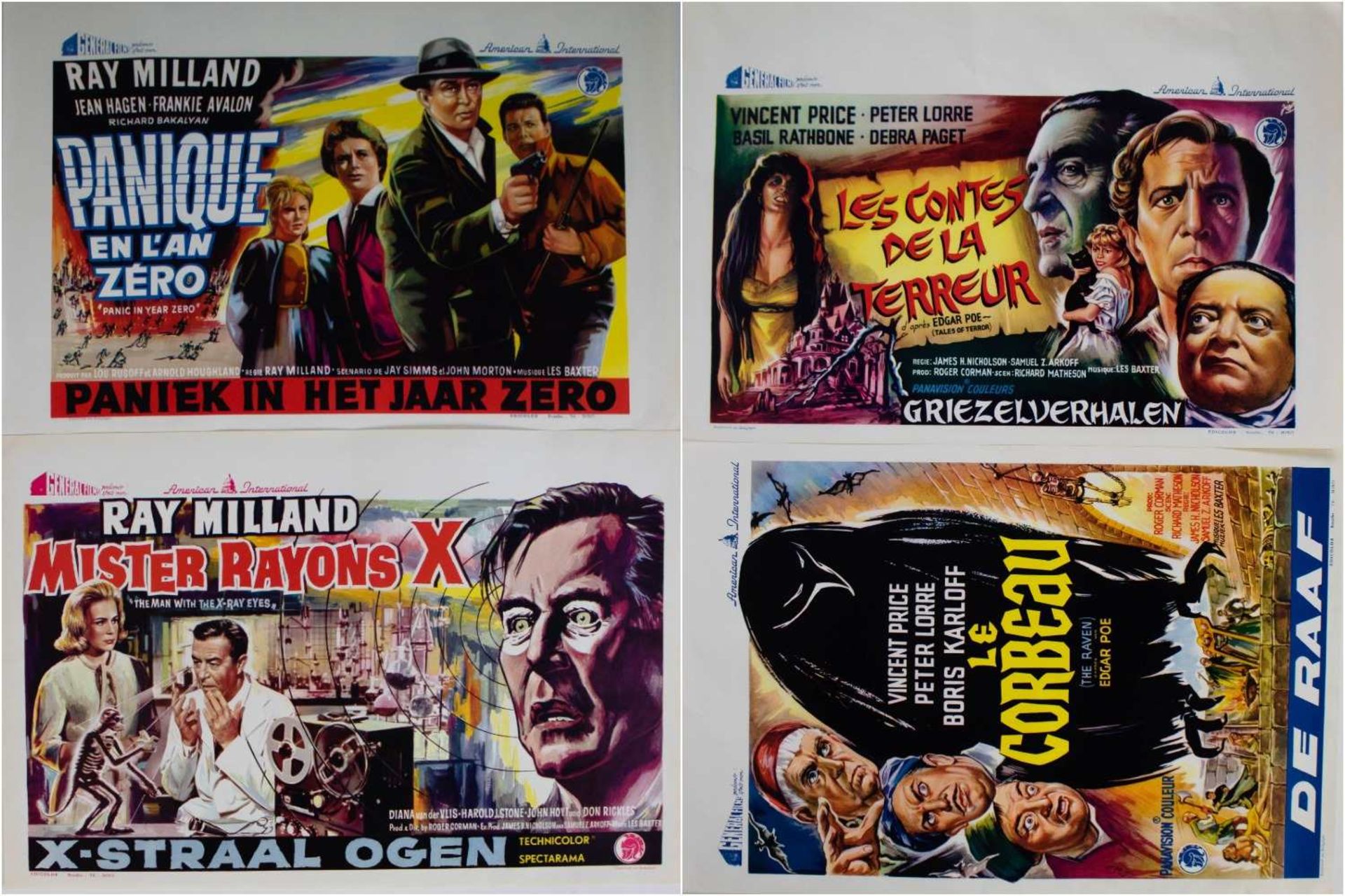 Lot of movie posters