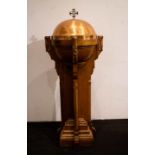 Art Deco Holy-water font