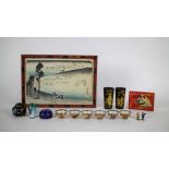 Lot with various Asian items