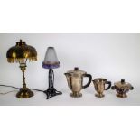 Lot various Art Deco items