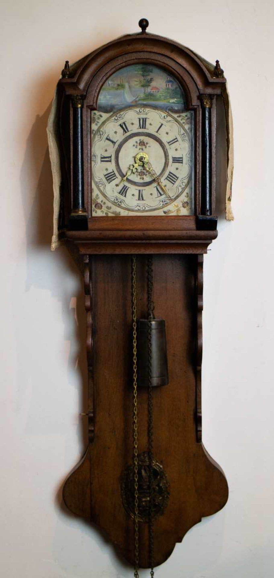 Frisian notary's clock ca 1830