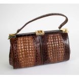 Croco handbag sixties