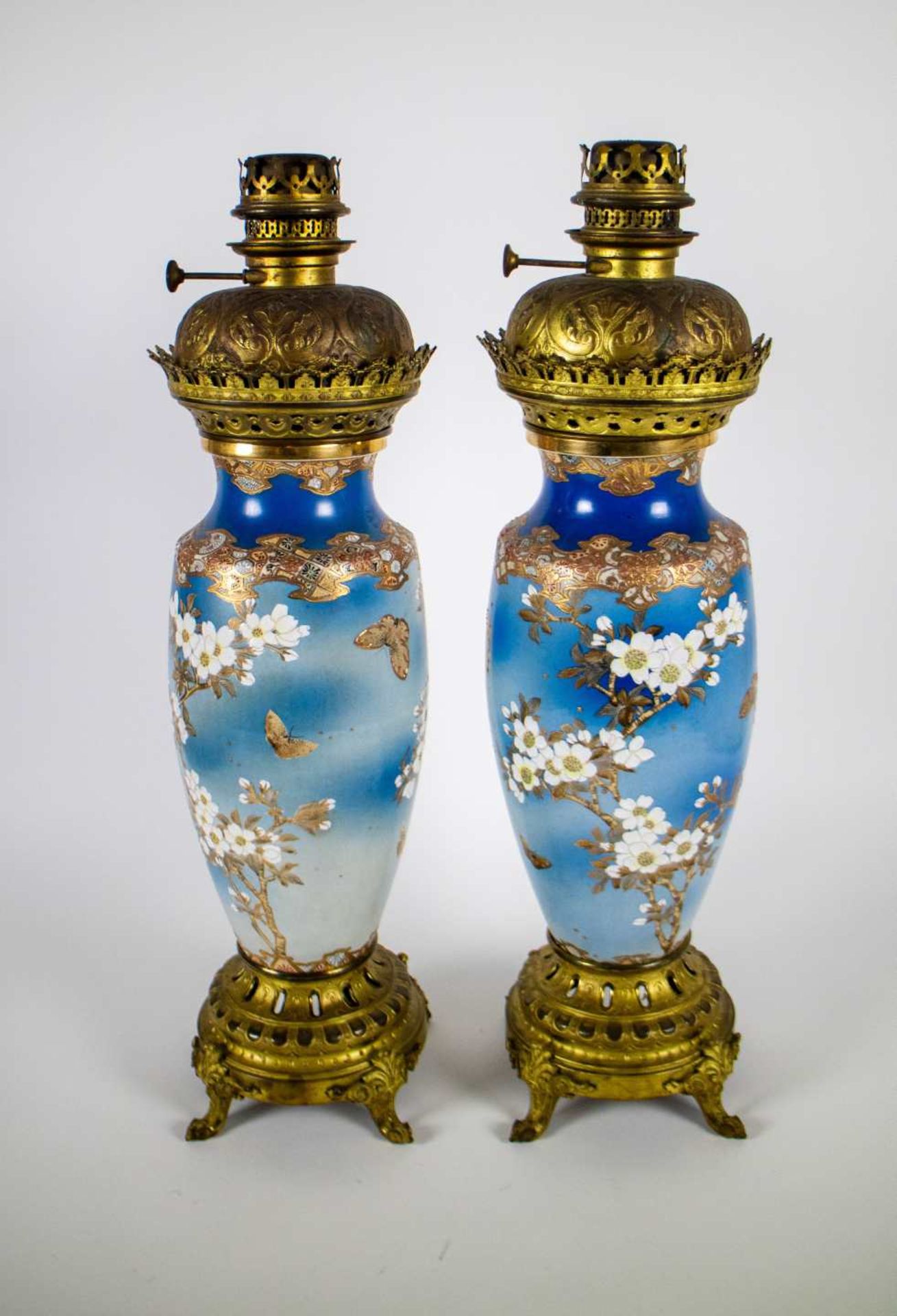 Pair of Japanese vases Meiji - Bild 4 aus 4