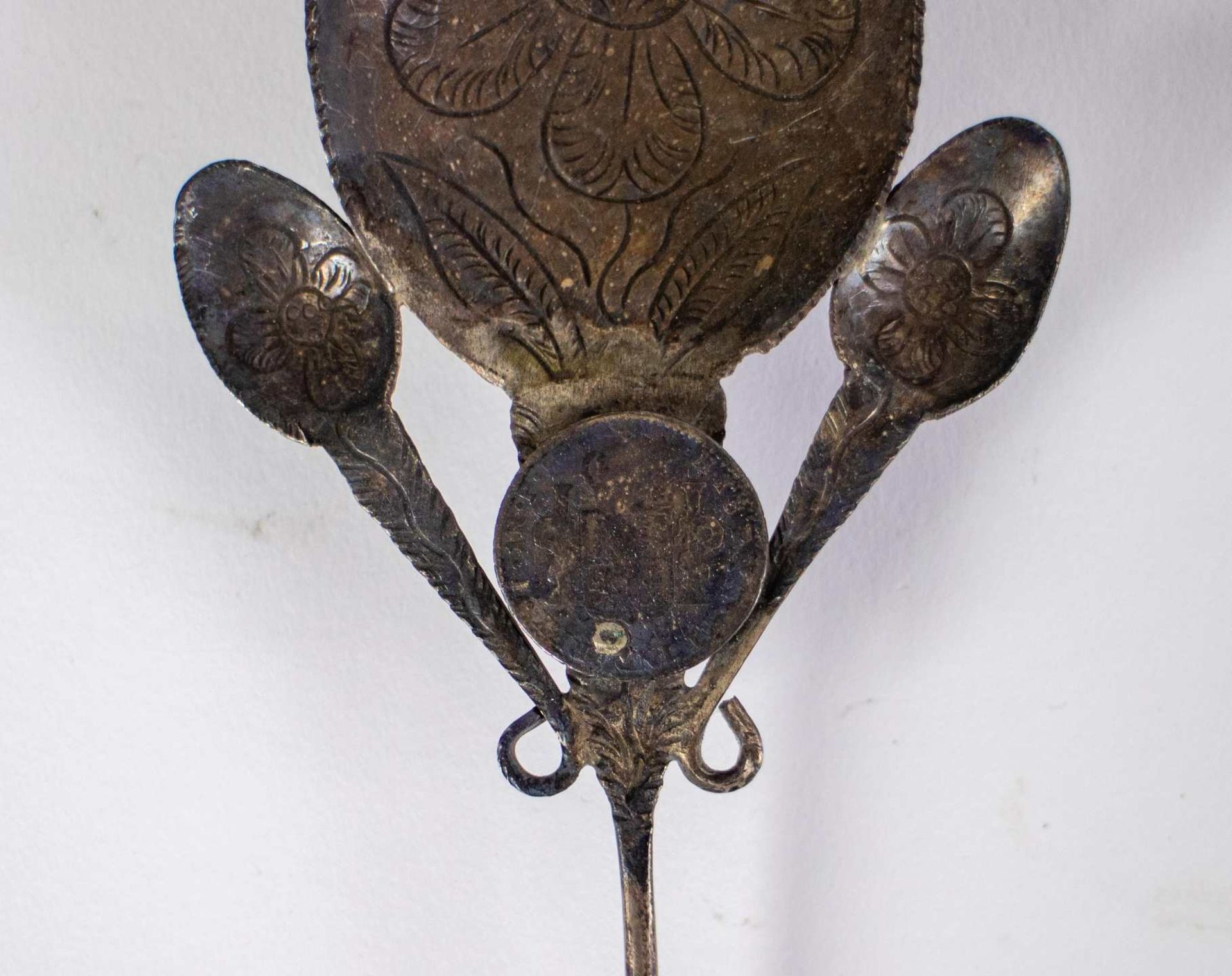Folk Art South America silver spoons - Bild 5 aus 6