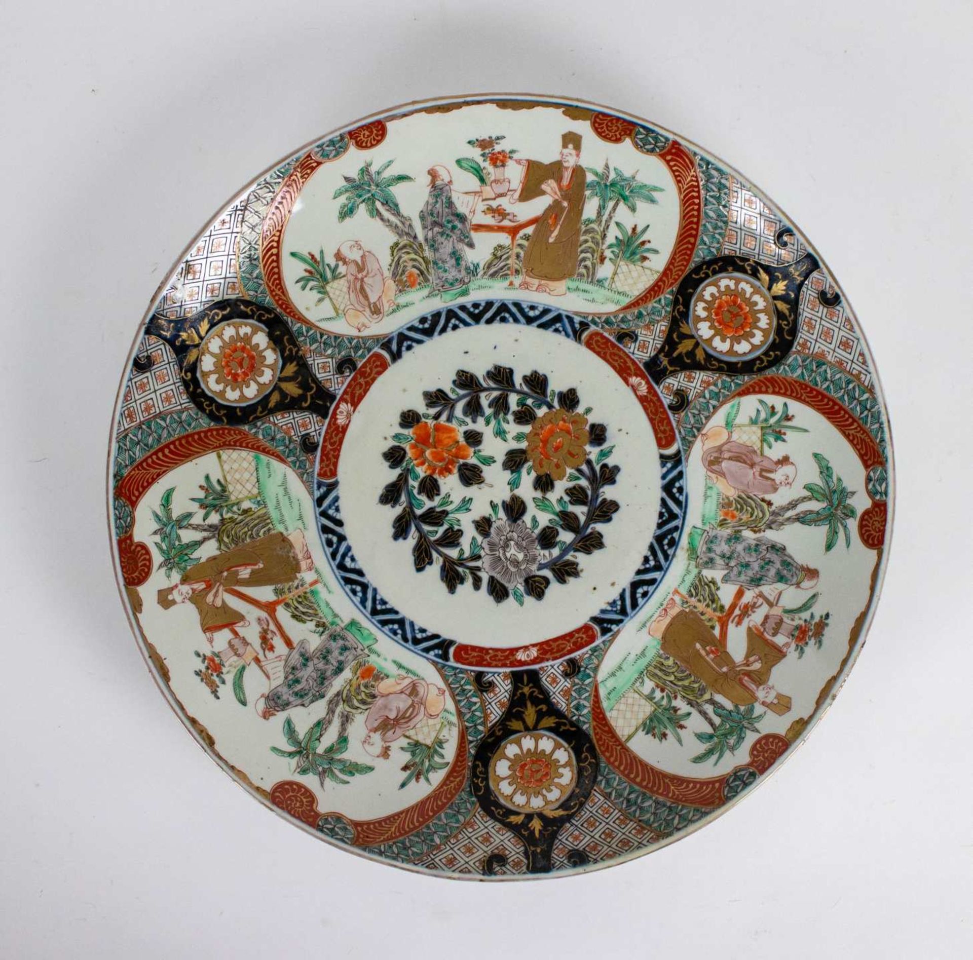 Japanese imari plate