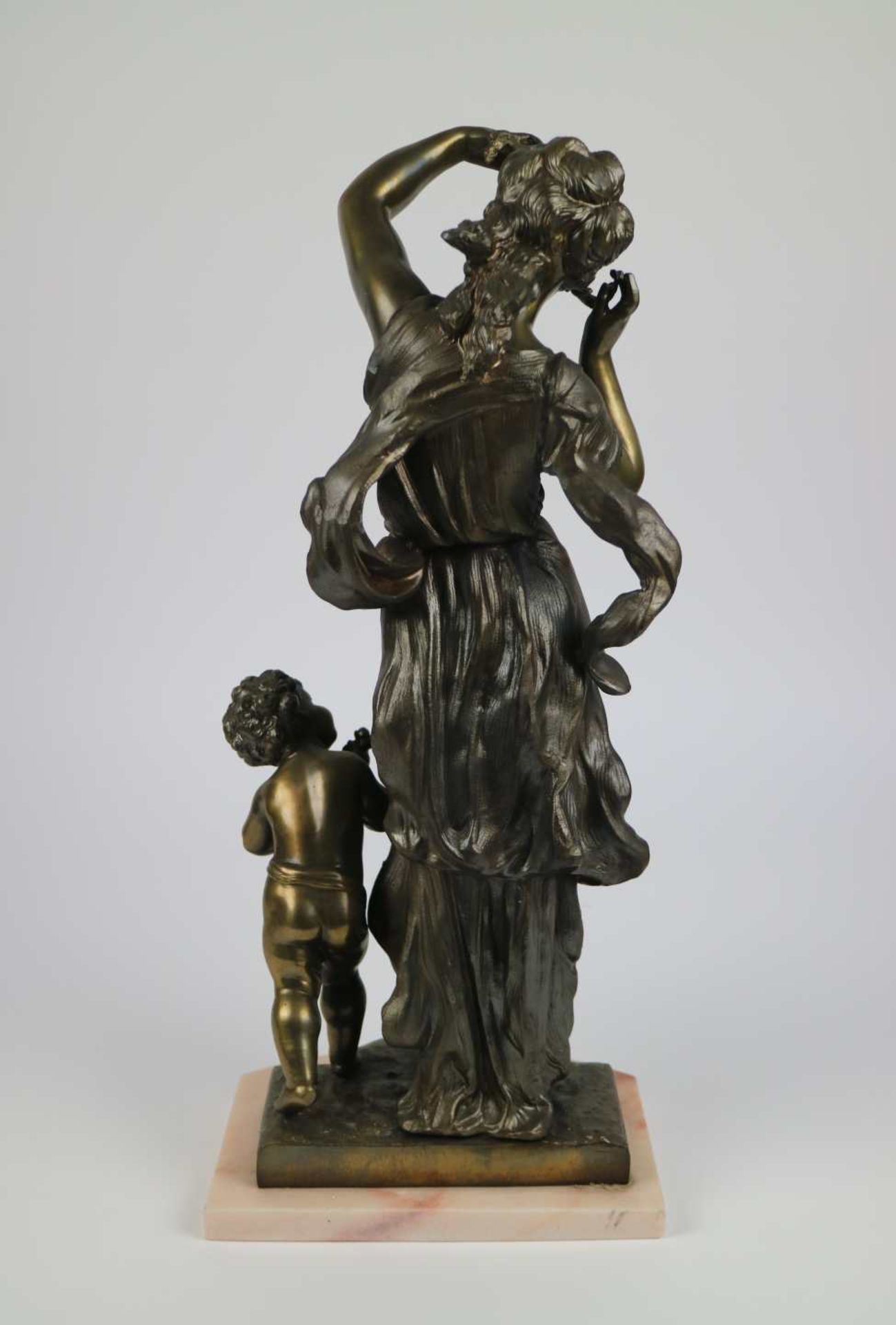 Artificial bronze Mother with child - Bild 3 aus 4