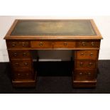 English wooden desk