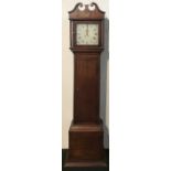 English standing clock Hawks Bury