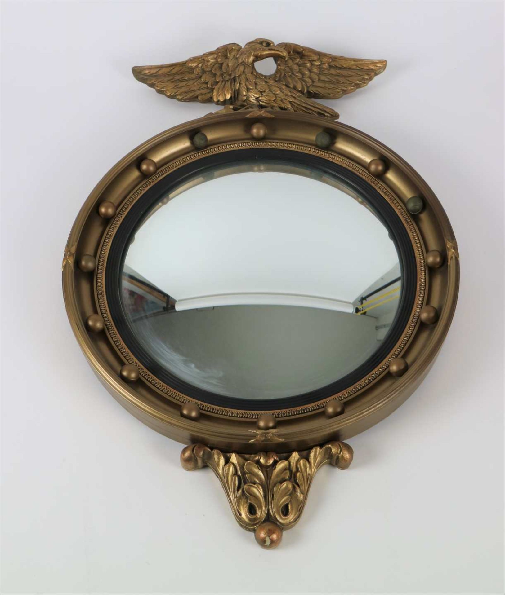 Convex Mirror with Eagle by Atsonea