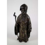 Chinese champlevee figure