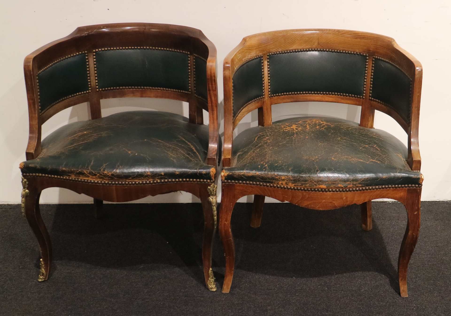 Lot of 4 notary armchairs - Image 3 of 3