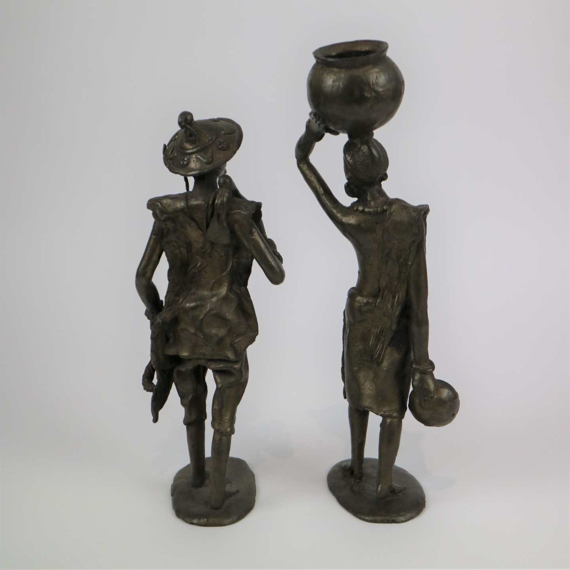 2 African bronzes - Bild 3 aus 5