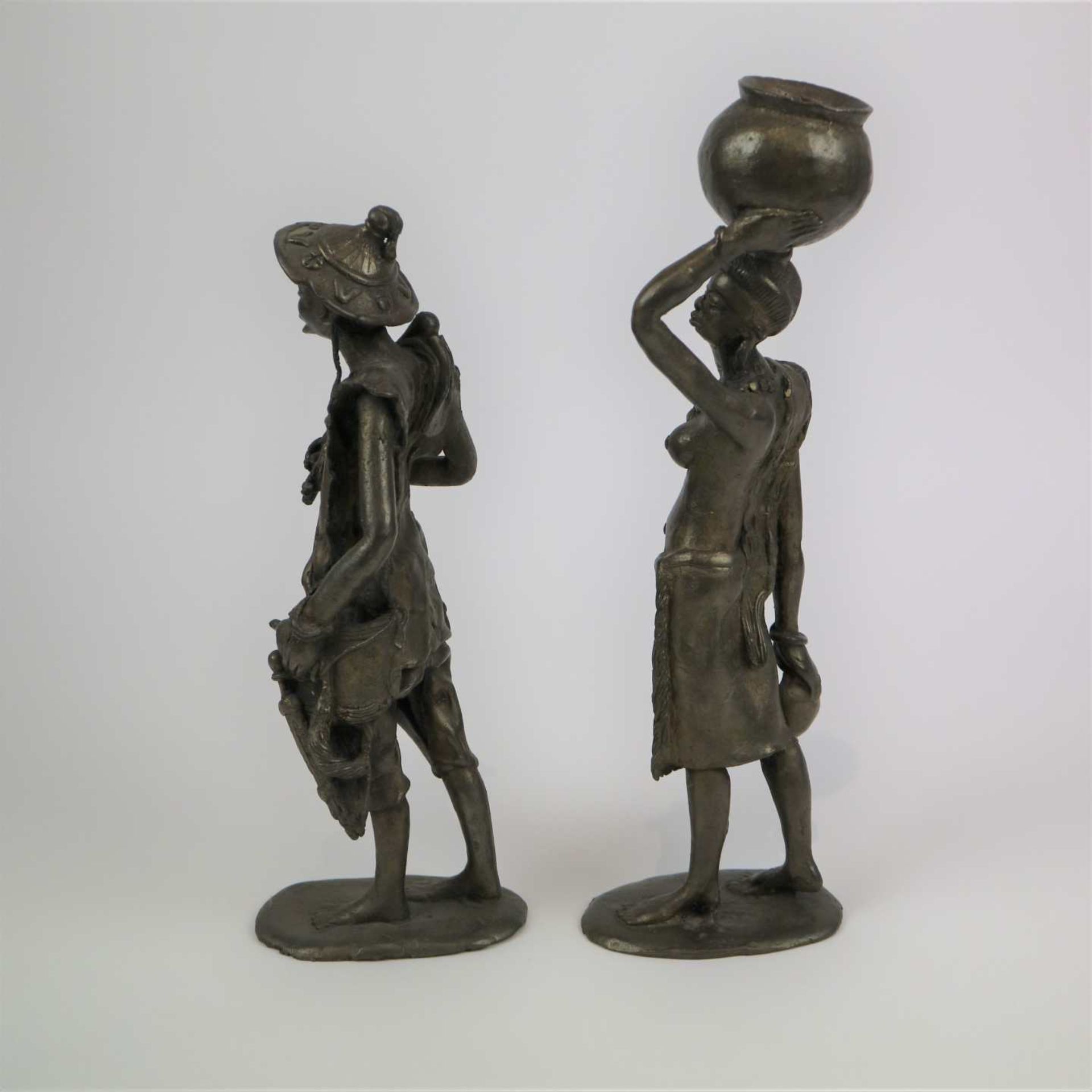 2 African bronzes - Bild 2 aus 5