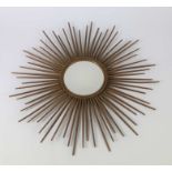 Gilt Sunburst Mirror, 1960s