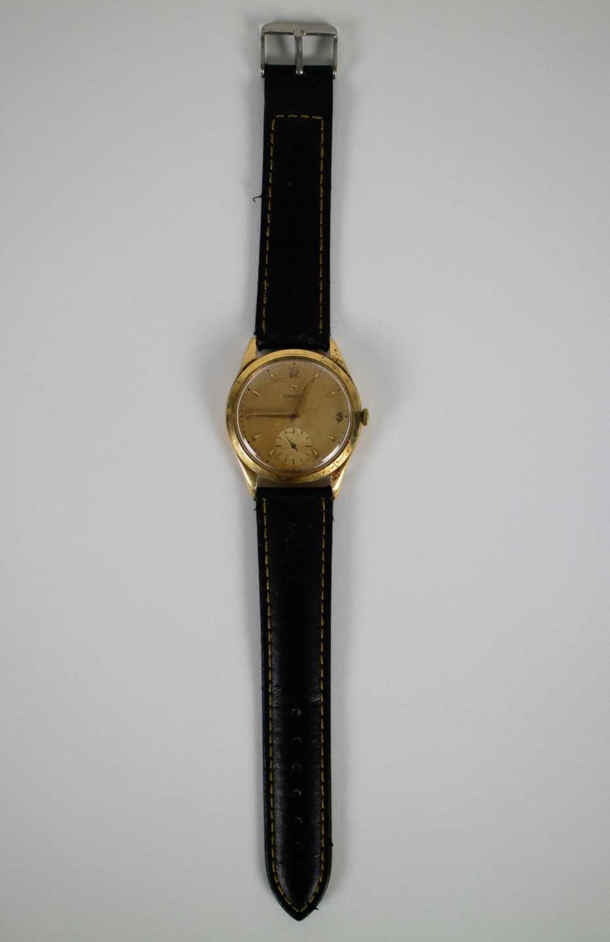 Gold Omega watch - Bild 2 aus 3