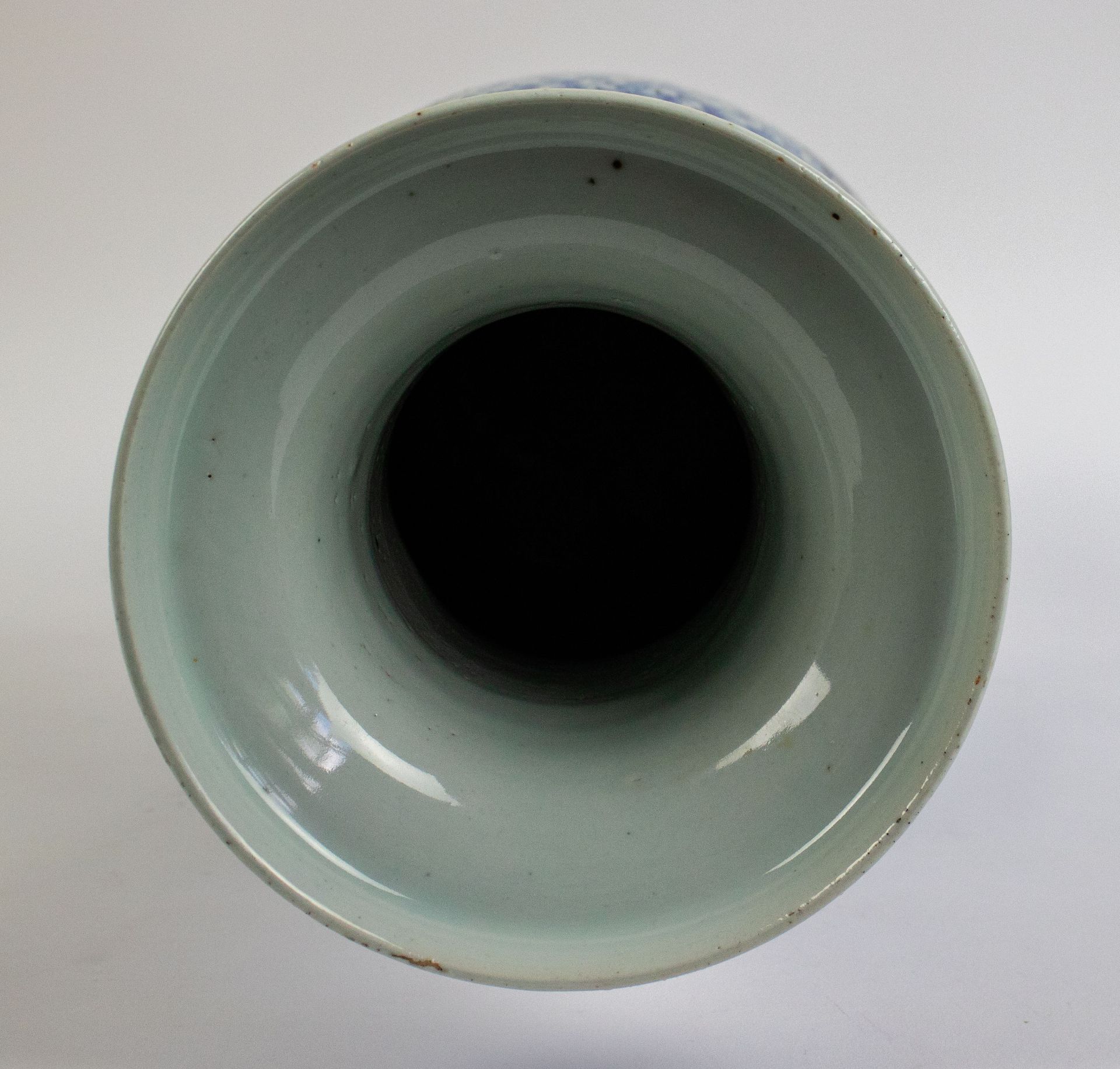 Chinese vase blue/white - Image 5 of 6