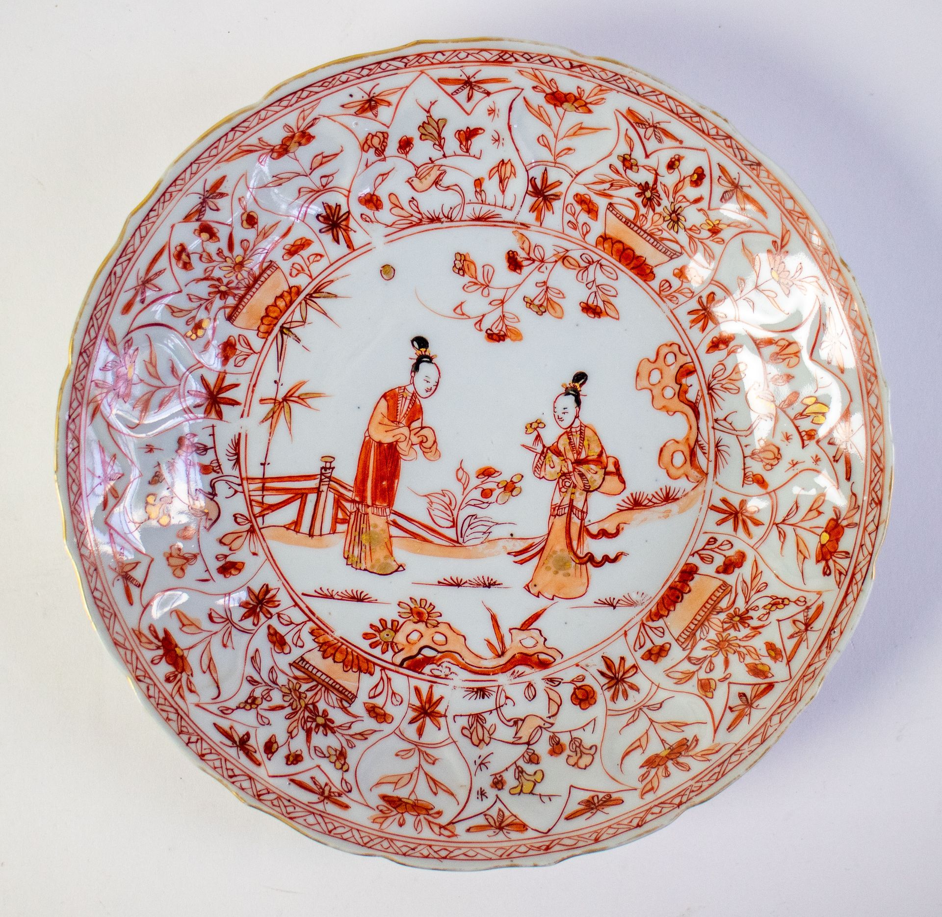 7 plates Kangxi fer de rouge - Bild 11 aus 16