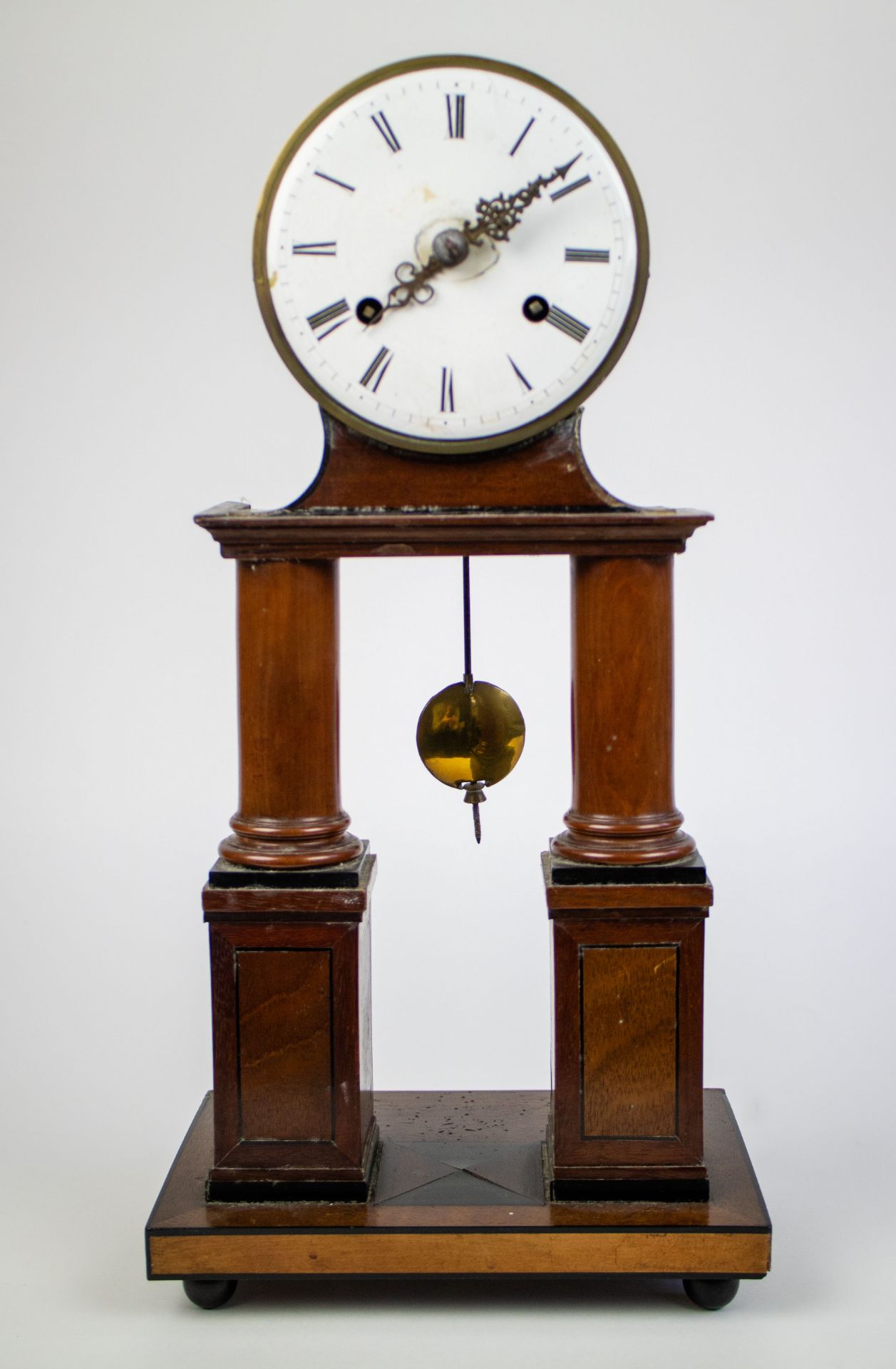Mantel clock 19th C.
