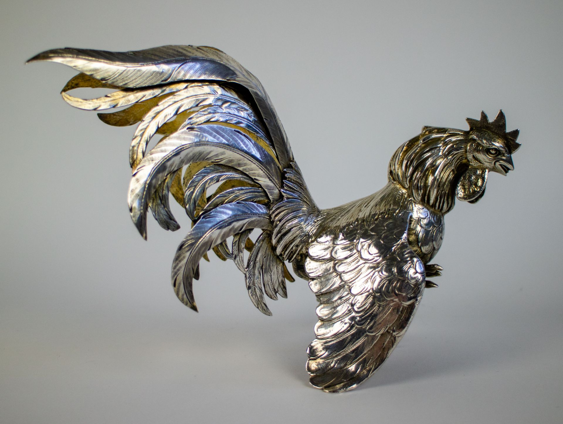Belgian silver roosters - Bild 4 aus 10