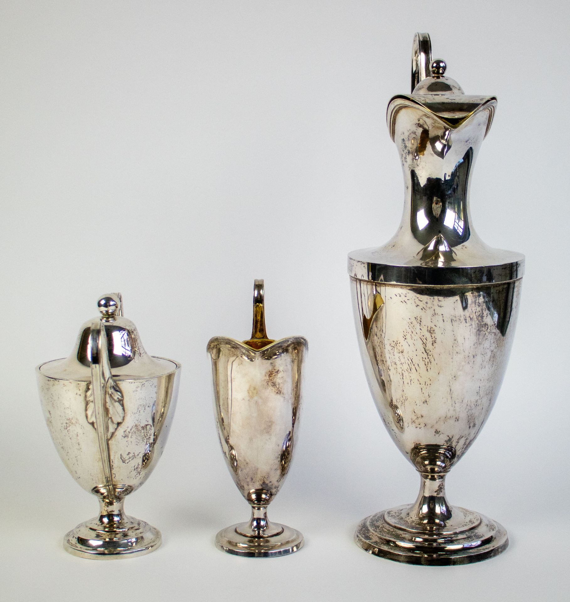 Belgian silver coffee service - Image 4 of 5