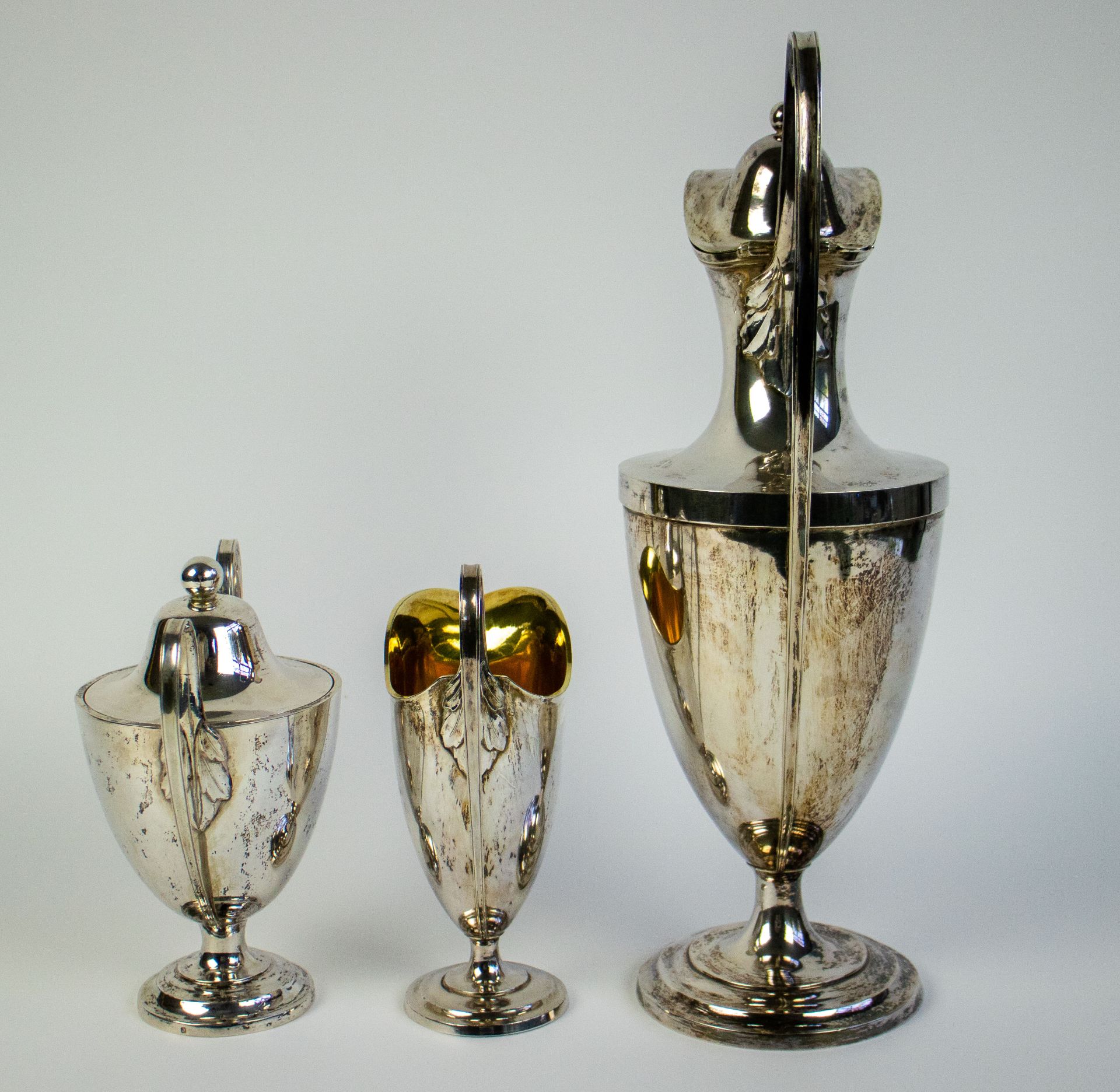 Belgian silver coffee service - Image 2 of 5