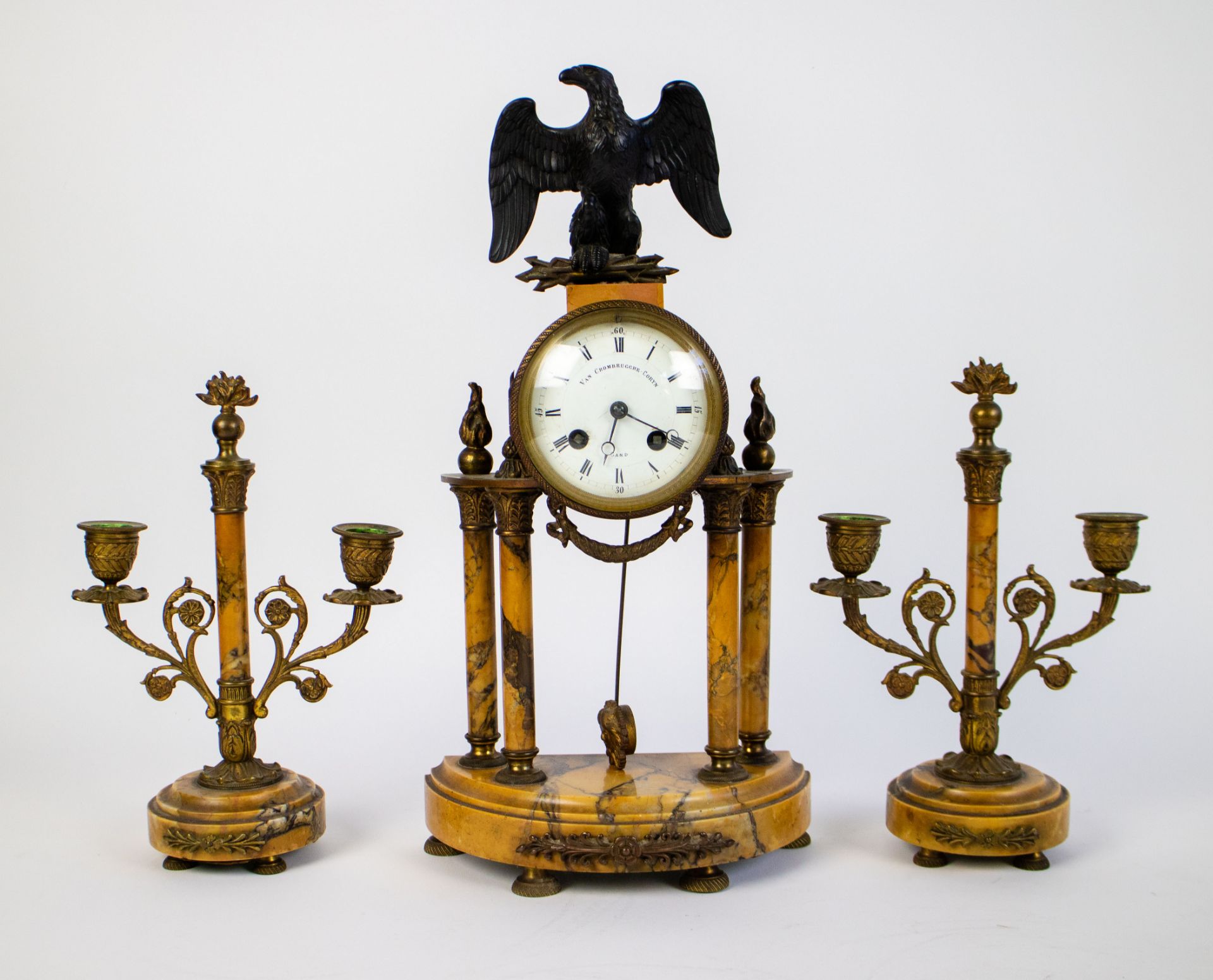 Mantel clock Van Crombrugghe