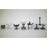 Lot of silver and glassware