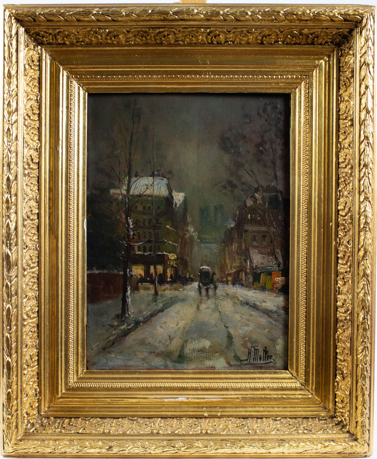 A sight in Paris, signed H. Muller - Image 2 of 4