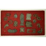 Pewter pilgrim badges (archaeological finds)