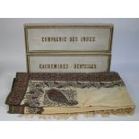 Cashmire - lace table cloth Compagny des Indes