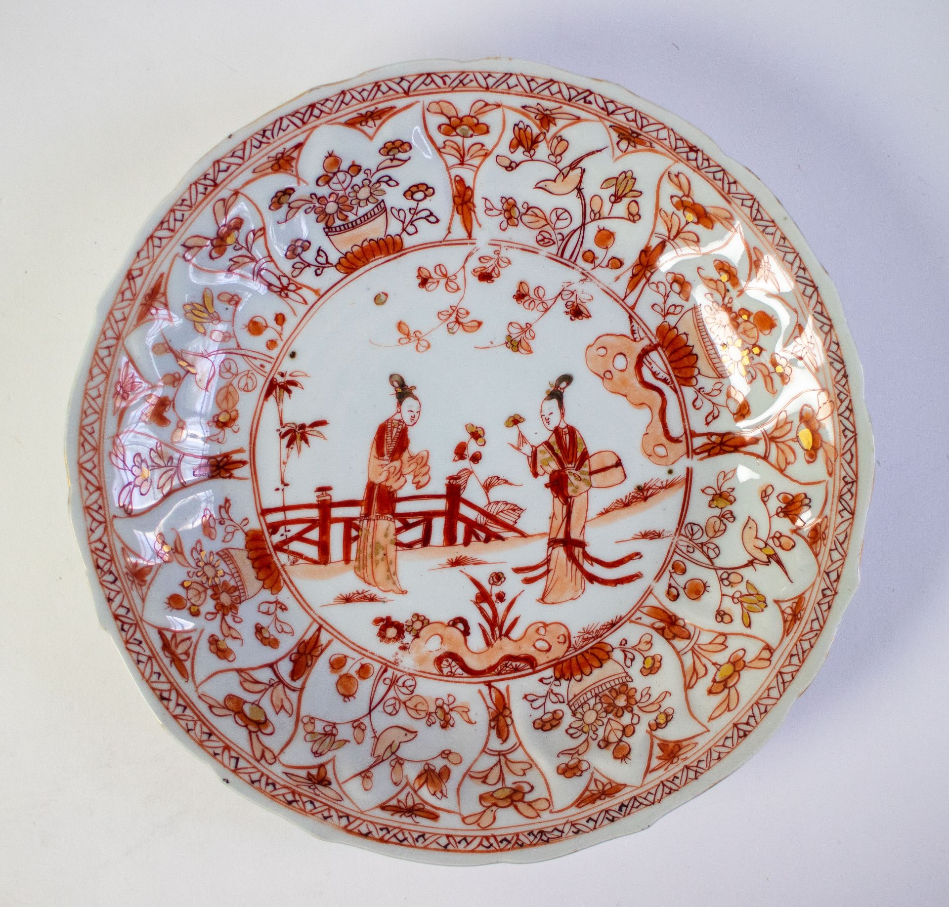 7 plates Kangxi fer de rouge - Bild 9 aus 16