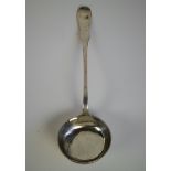 An early 18thC silver gilt vermeil ladle