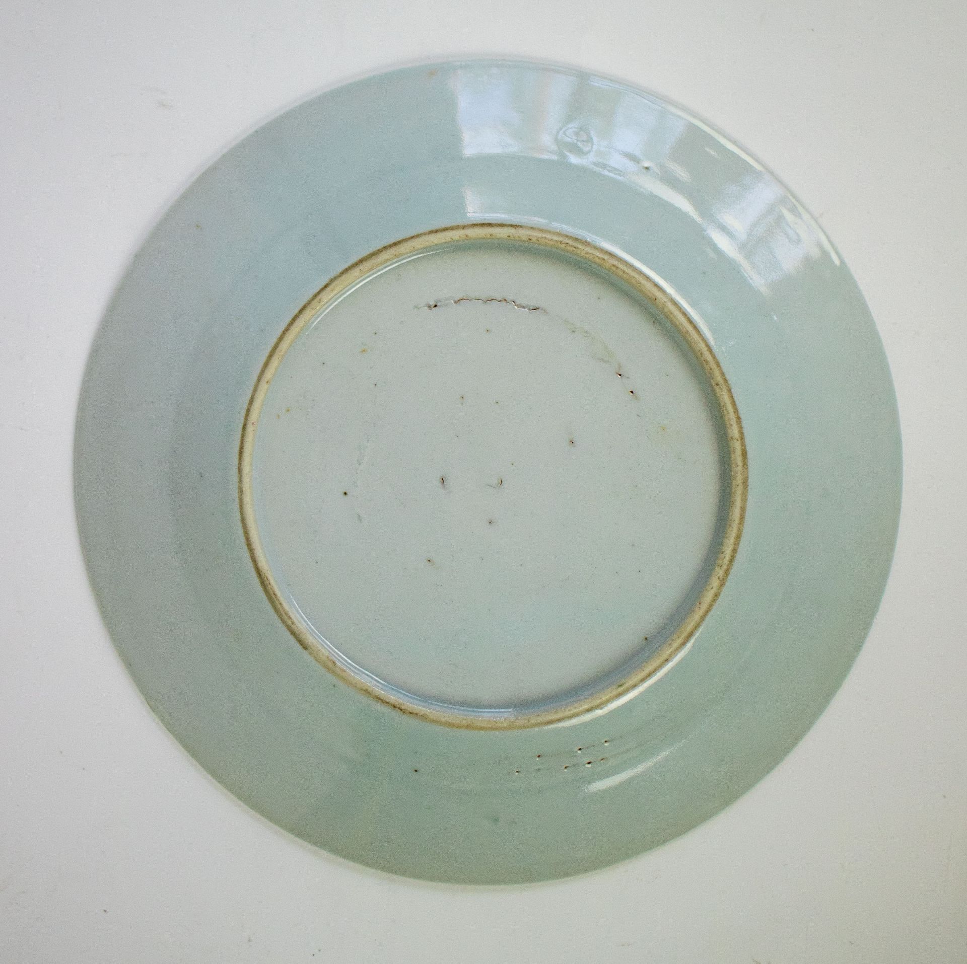 3 Famille rose Qianlong plates - Bild 5 aus 7